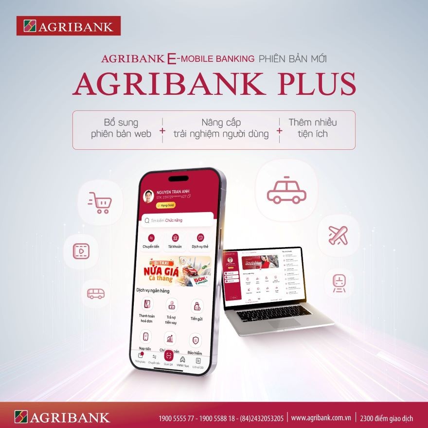 Chính thức “trình làng” phiên bản mới Agribank Plus