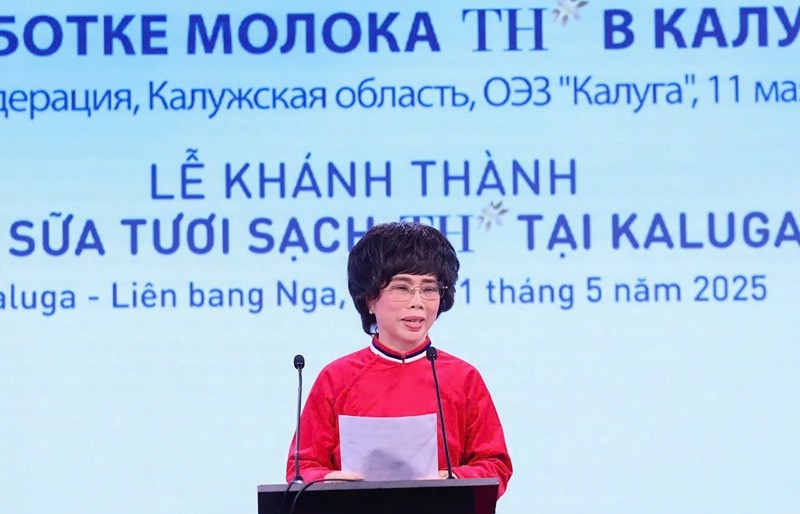 Khánh thành Nhà máy chế biến sữa tươi sạch TH tại Liên bang Nga