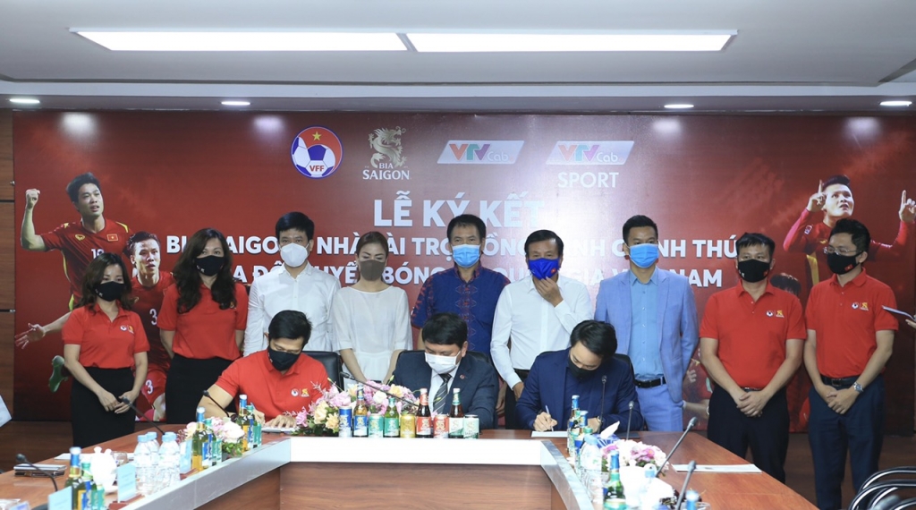 SABECO chính thức đồng hành cùng Đội tuyển bóng đá Quốc gia Việt Nam