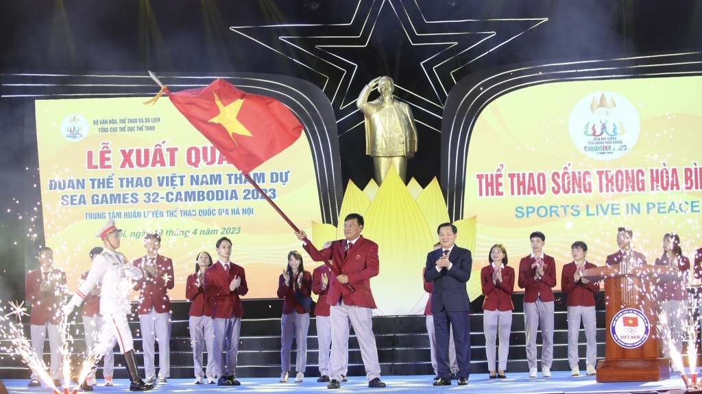 Đoàn thể thao Việt Nam tràn đầy quyết tâm dự SEA Games 32