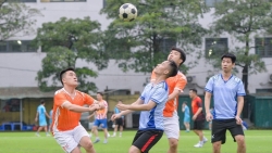 Giao hữu bóng đá kỷ niệm 98 năm Ngày Báo chí cách mạng Việt Nam