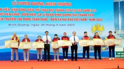 Bình Dương: Tuyên dương HLV, VĐV thể thao đạt thành tích cao tại SEA Games 32