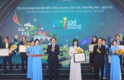 BIDV được vinh danh Top 10 Doanh nghiệp bền vững lĩnh vực thương mại - dịch vụ