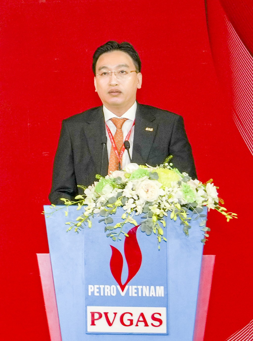 Đồng chí Nguyễn Thanh Bình – Bí thư Đảng ủy, Chủ tịch HĐQT PV GAS thể hiện quyết tâm khẩn trương tập trung vào công tác lãnh đạo, chỉ đạo sâu sát, quyết liệt và có hiệu quả các mặt hoạt động của PV GAS
