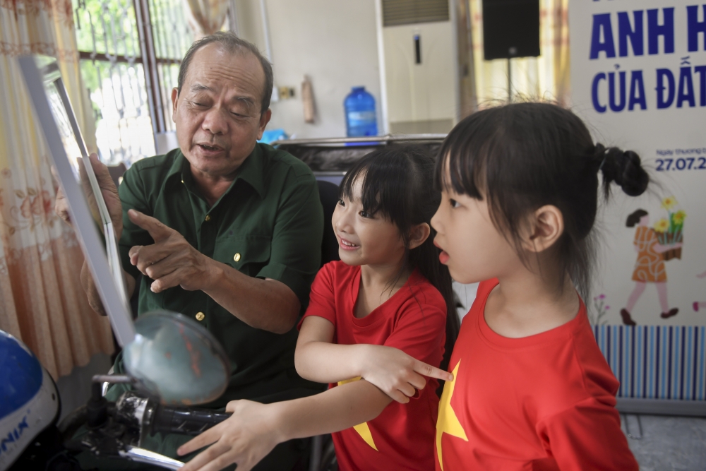 Khi lòng biết ơn được vẽ thành hình