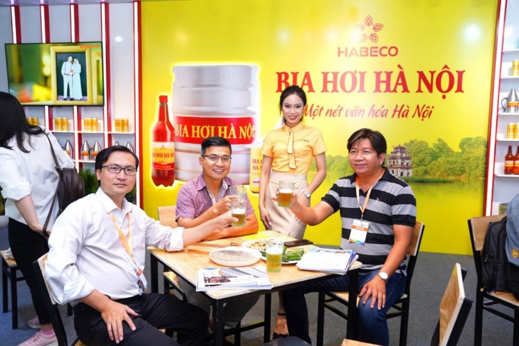 HABECO là tâm điểm của Triển lãm Quốc tế Đồ uống Việt Nam 2022