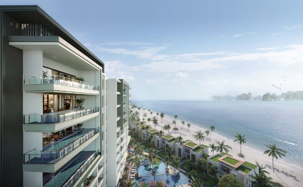 Phối cảnh dự án Sky Residences - InterContinental Residences Halong Bay