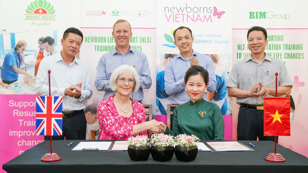 BIM Group đồng hành với Newborns Vietnam đào tạo hồi sức sơ sinh