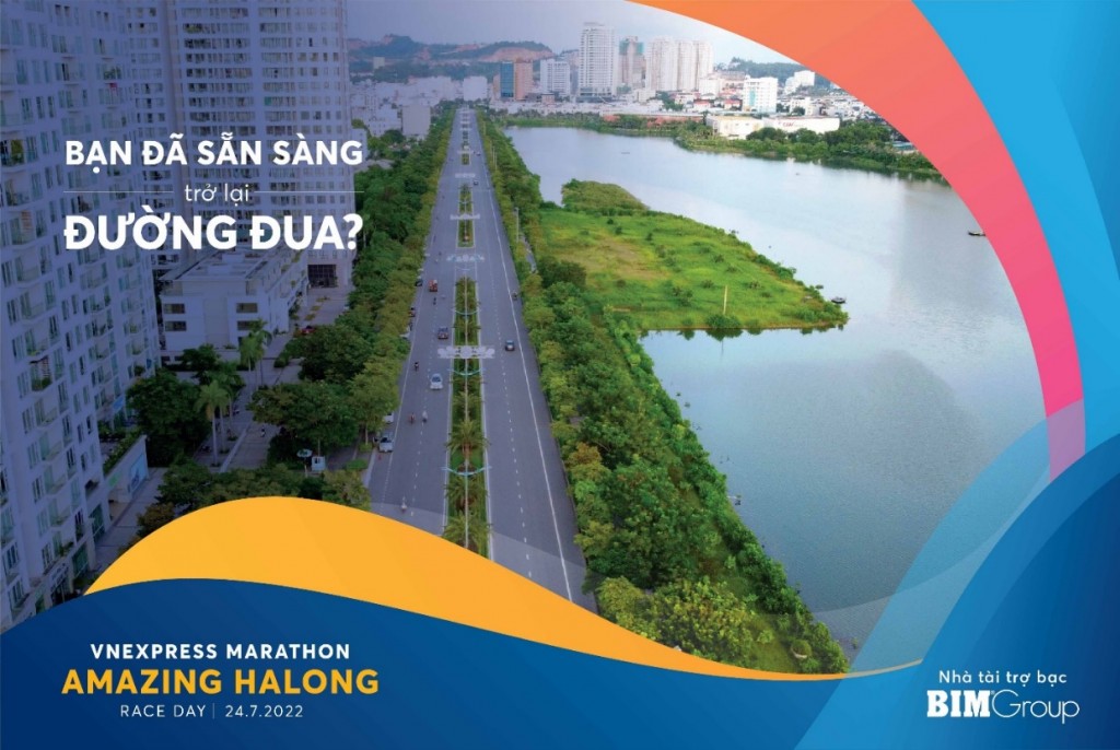 BIM Group đồng hành cùng VnExpress Marathon Amazing Halong 2022