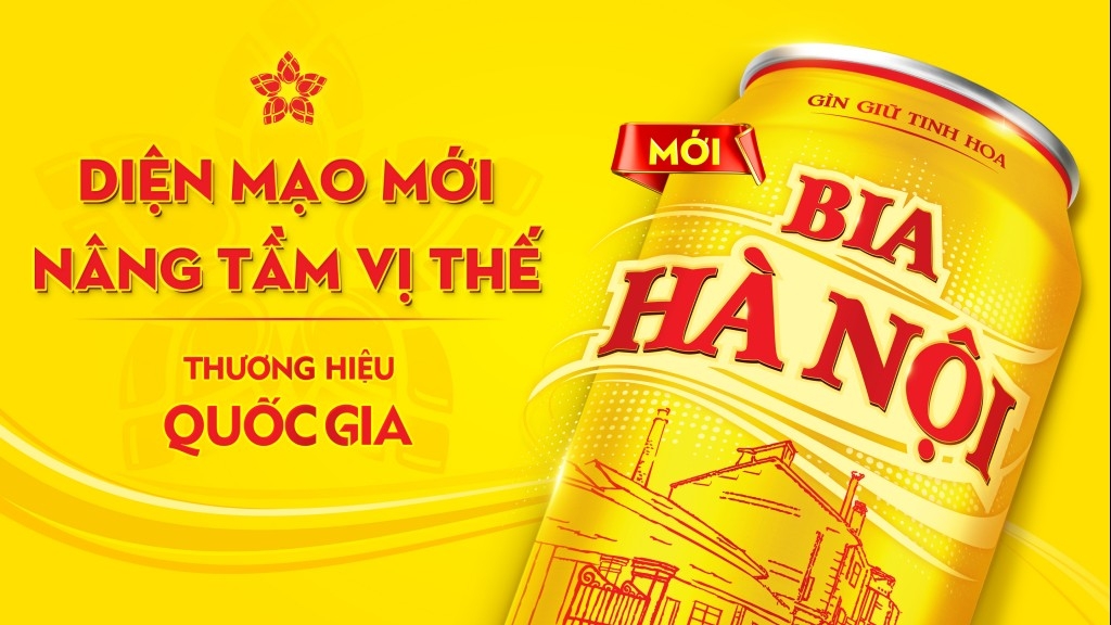Bia Hà Nội ra mắt nhận diện mới, nâng tầm vị thế thương hiệu