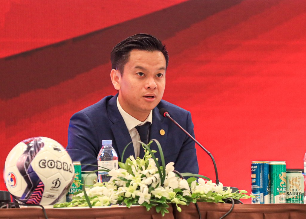 Ông Phạm Ngọc Tuấn - Tổng Giám đốc VietFootball, Trưởng BTC giải
