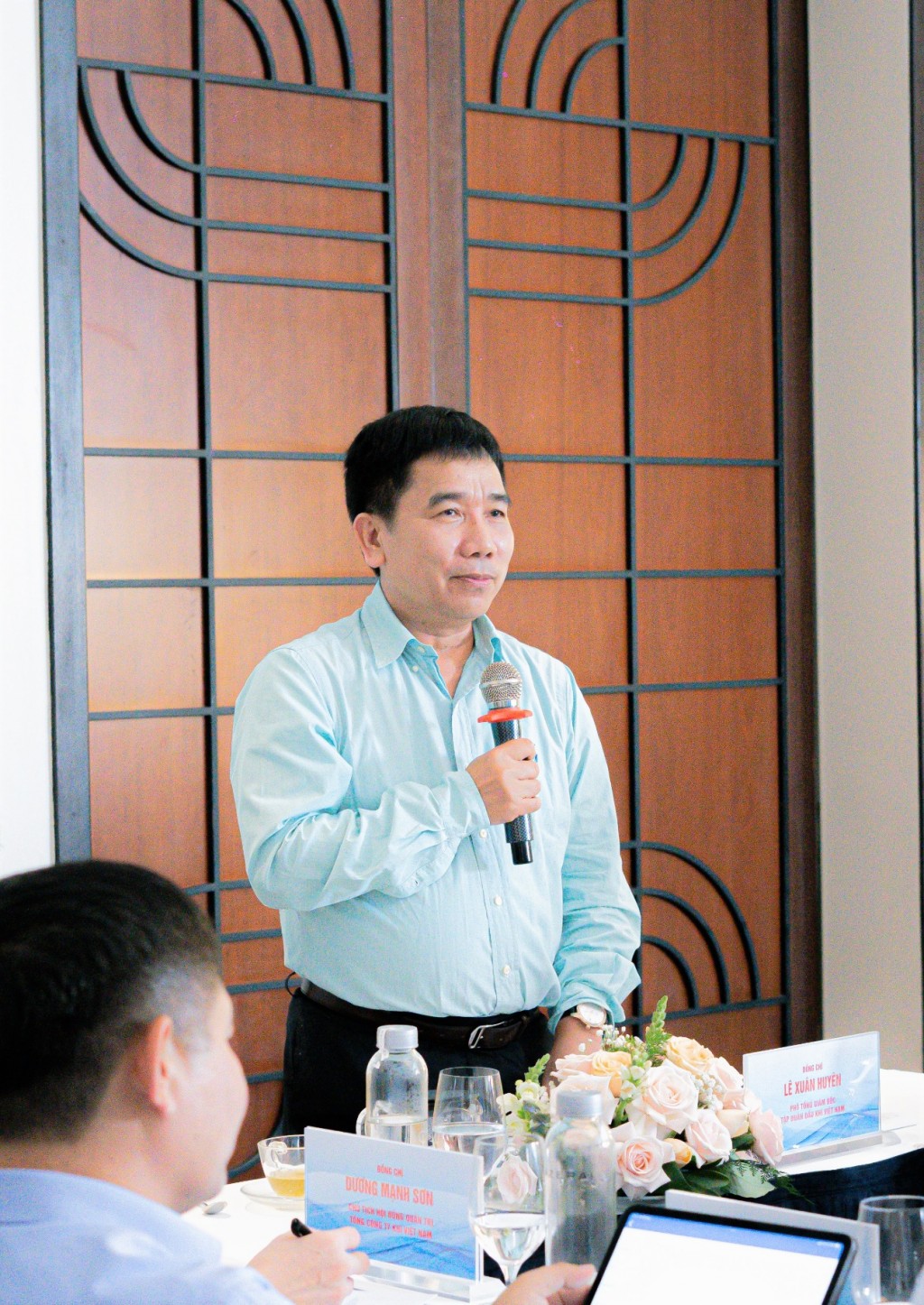 Ông Lê Xuân Huyên - Phó Tổng Giám đốc Tập đoàn phát biểu kết luận, chỉ đạo