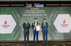 Vinh danh PV GAS trong Top 50 công ty đại chúng uy tín và hiệu quả năm 2024