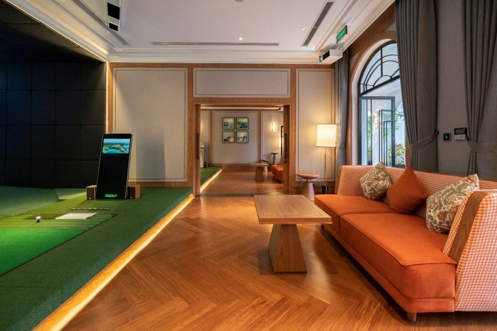 Phòng Golf 3D tiêu chuẩn quốc tế tại Grand Bay Halong Clubhouse