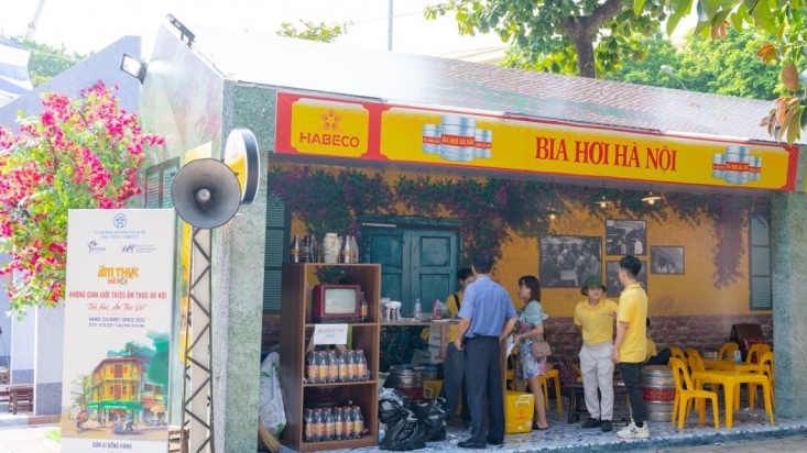 Đặc sắc gian hàng Bia Hà Nội tại Festival Thu Hà Nội 2023