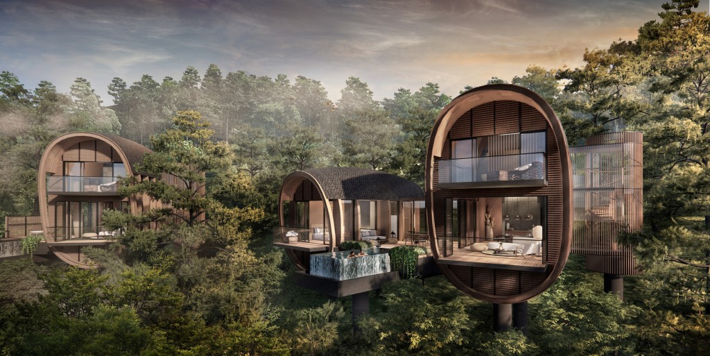 Tree Top Villa, phòng khách sạn cao cấp độc đáo trên cây, lần đầu được giới thiệu. Ảnh: BIM Land