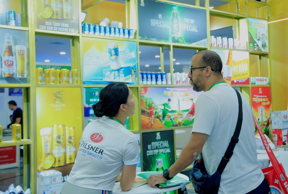 Sản phẩm của SABECO sử dụng trong workshop