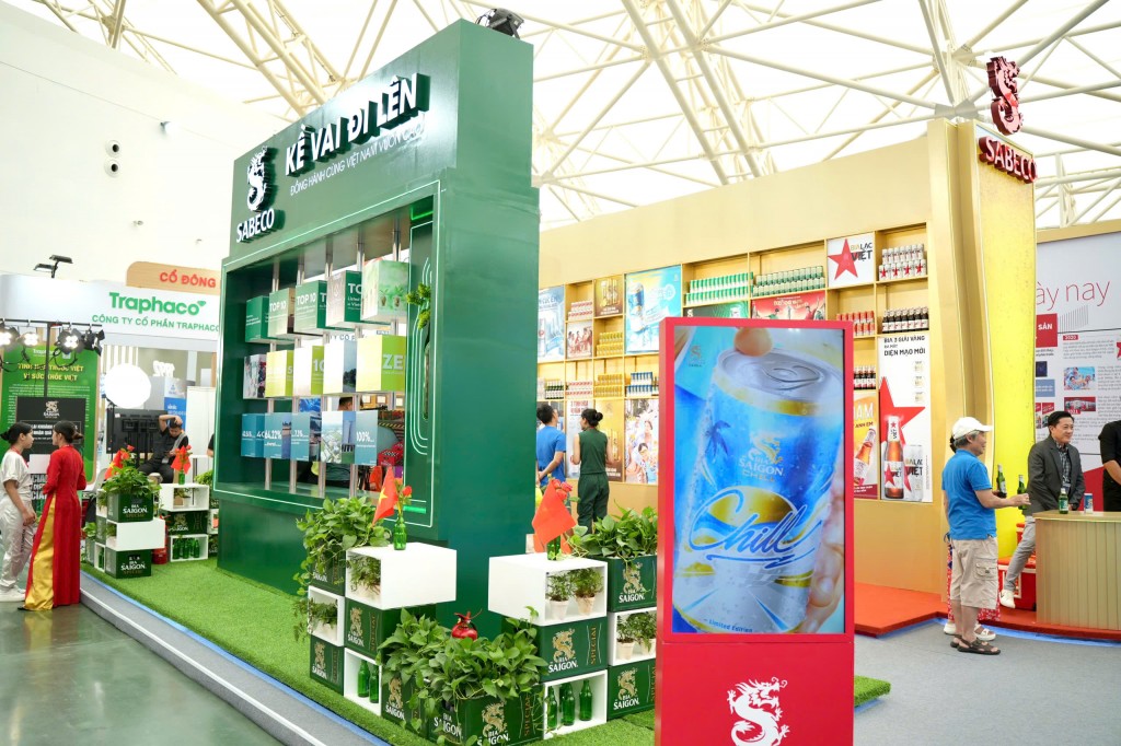 SABECO truyền cảm hứng với chặng đường 150 năm tại Triển lãm thành tựu đất nước 2025