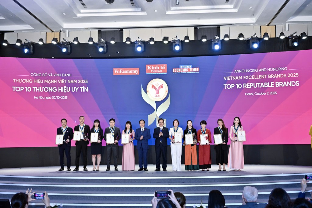 Top 10 Thương hiệu uy tín tại Thương hiệu Mạnh Việt Nam 2025