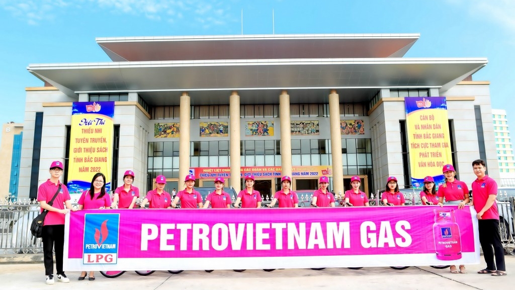 PV GAS LPG quảng bá bình gas PETROVIETNAM GAS tại nhiều tỉnh thành trong cả nước