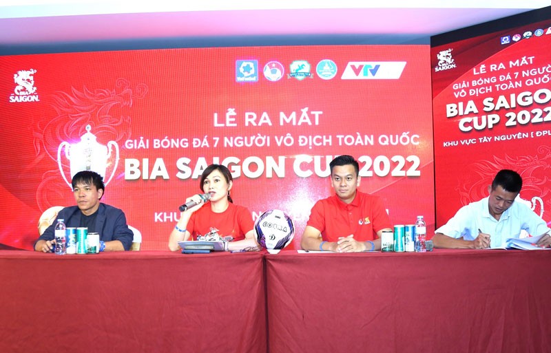 Ra mắt Giải bóng đá 7 người vô địch toàn quốc-Bia Saigon Cup 2022 mùa thứ 3