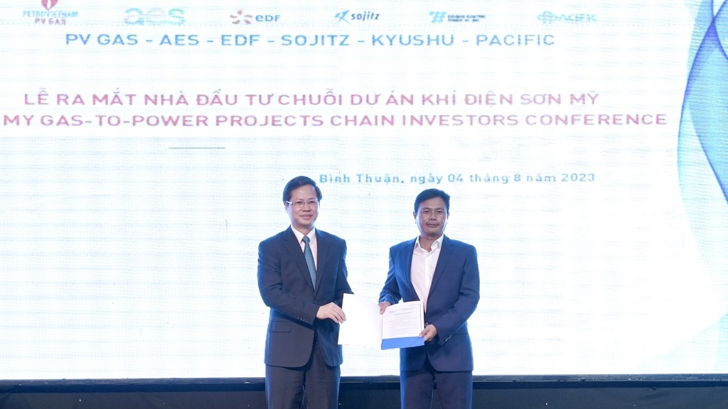 Lễ ra mắt Nhà đầu tư chuỗi dự án Khí - Điện Sơn Mỹ, Bình Thuận