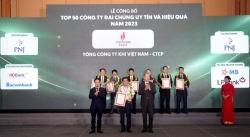 PV GAS nằm trong Top 50 công ty đại chúng uy tín và hiệu quả năm 2023
