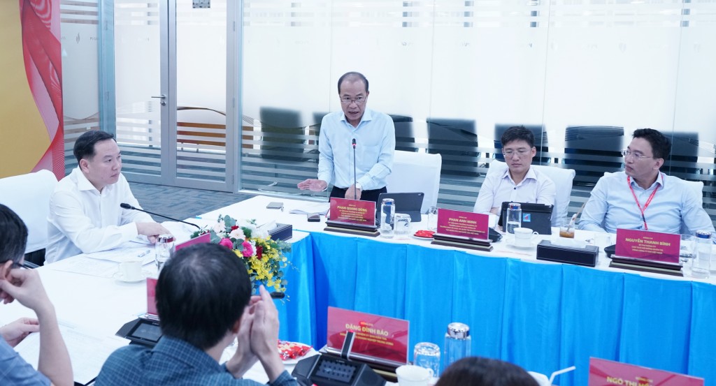 Ý kiến của đồng chí Phạm Quang Dũng, Ủy viên Ban Thường vụ, Chánh Văn phòng Đảng ủy Tập đoàn