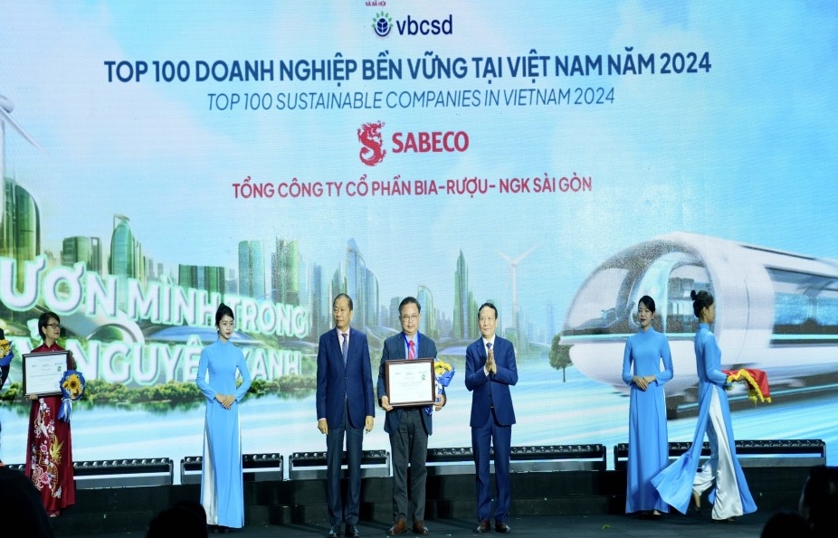 SABECO tiếp tục là một trong những doanh nghiệp phát triển bền vững hàng đầu