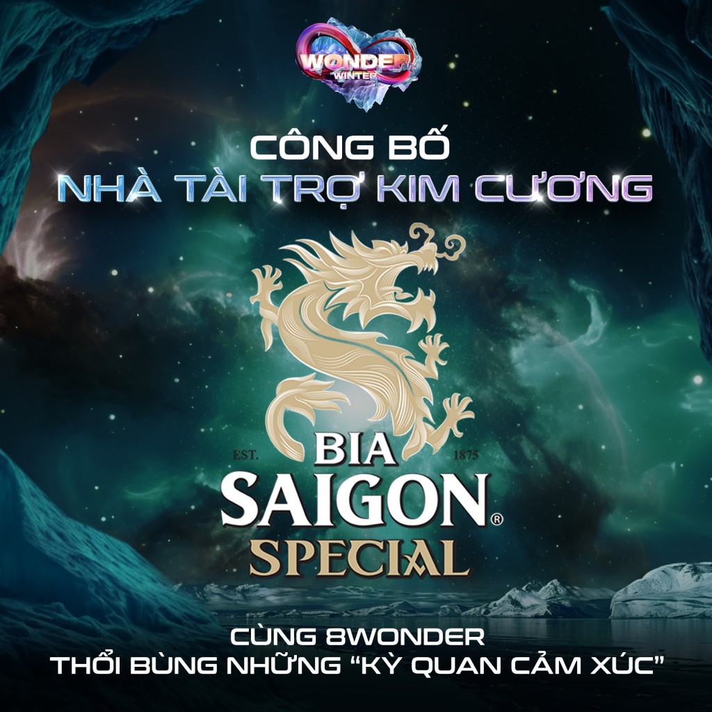 Sẵn sàng nâng tầm trải nghiệm cùng Bia Saigon Special tại 8Wonder Winter 2024