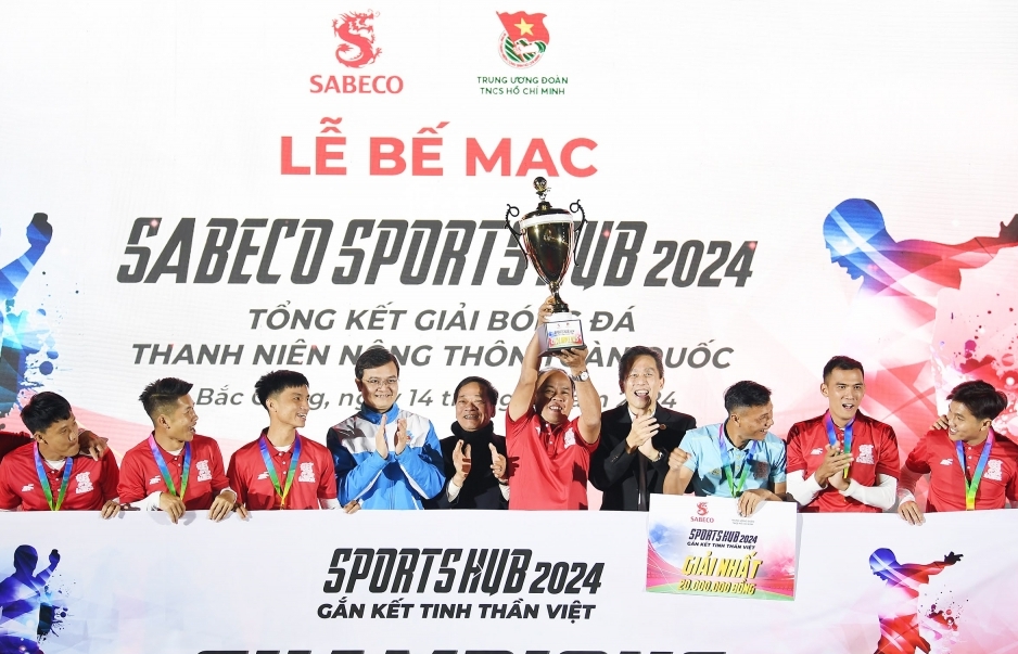 SABECO Sports Hub 2024 khép lại với sự lên ngôi của Bia Sài Gòn miền Đông