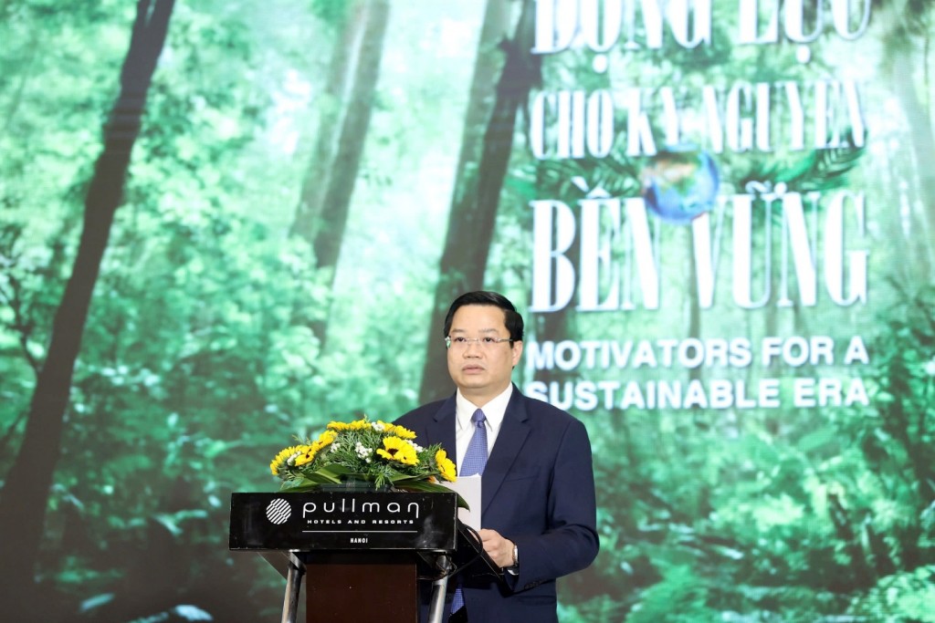 Thứ trưởng Bộ Tài chính Nguyễn Đức Tâm phát biểu tại sự kiện Thứ trưởng Bộ Tài chính Nguyễn Đức Tâm phát biểu tại sự kiện