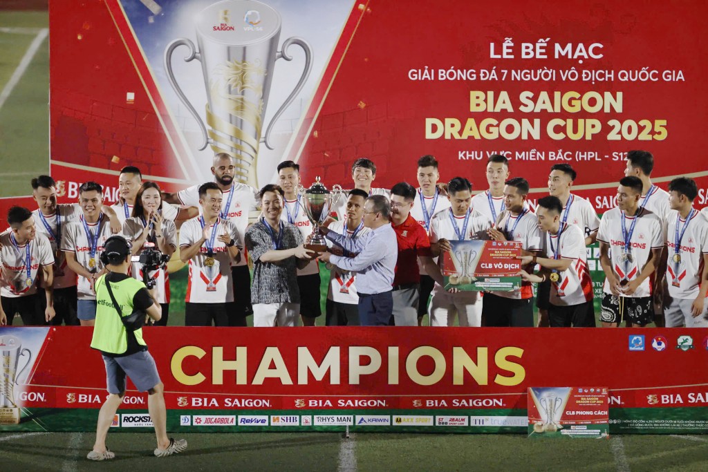 Thiên Khôi FC vô địch khu vực miền Bắc với thành tích bất bại