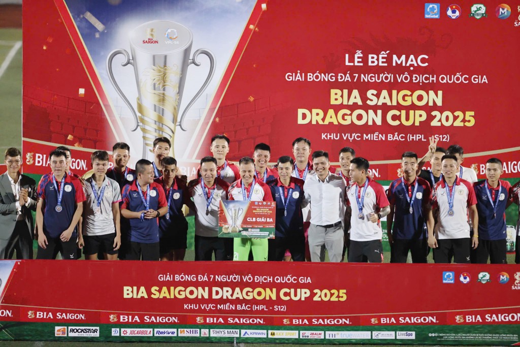 Thiên Khôi FC vô địch khu vực miền Bắc với thành tích bất bại