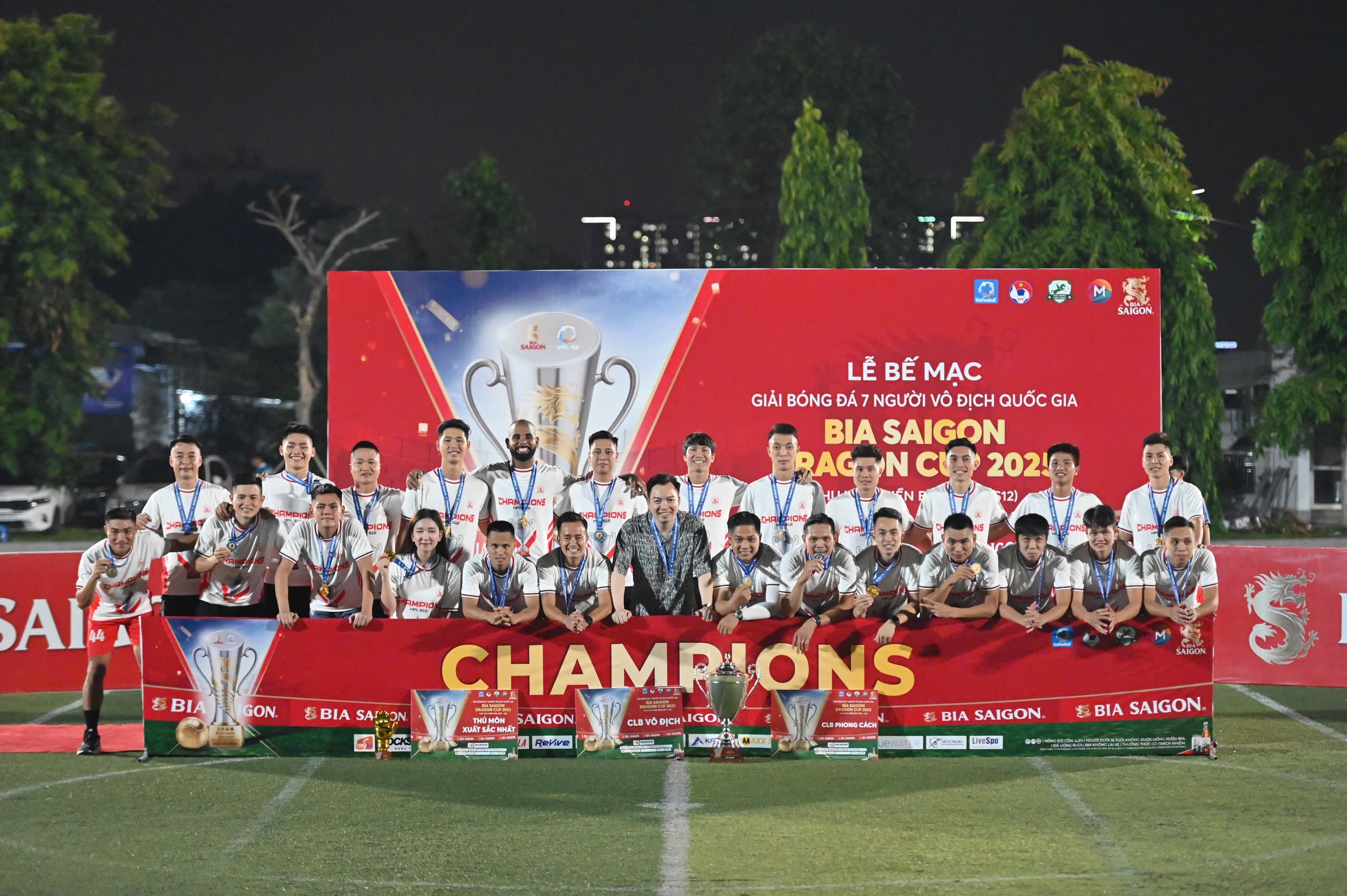 Thiên Khôi FC vô địch khu vực miền Bắc với thành tích bất bại