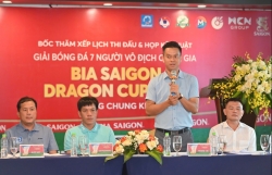 boc tham chia bang vck giai bong da 7 nguoi vo dich quoc gia bia saigon dragon cup 2025