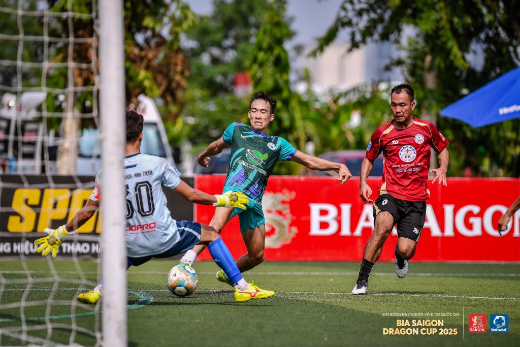 Thiên Khôi FC lần đầu tiên bước lên ngôi vô địch Giải bóng đá 7 người VĐQG Bia Saigon Dragon Cup 2025