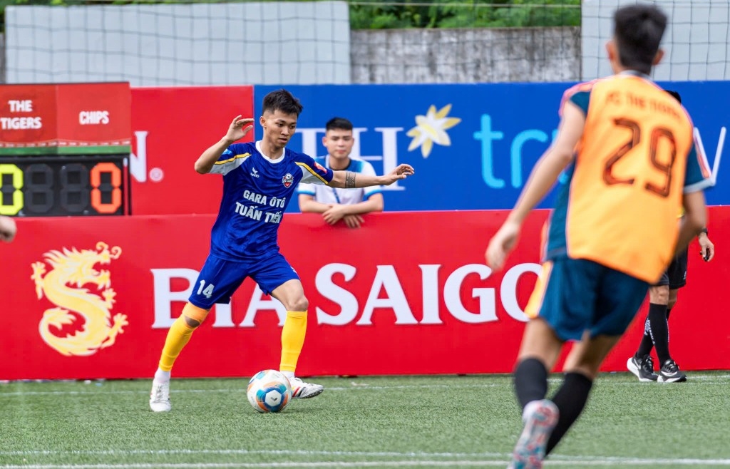 Giải bóng đá 7 người Bia Saigon Dragon Cup 2025 lần đầu khởi tranh tại Thanh Hóa