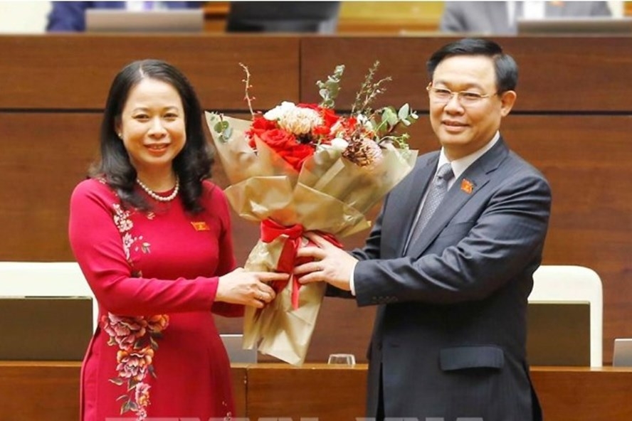 Đồng chí Võ Thị Ánh Xuân được Quốc hội bầu giữ chức Phó Chủ tịch nước