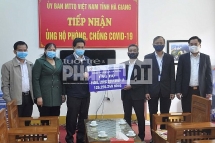 Công ty Điện lực Hà Giang ủng hộ quỹ phòng, chống dịch COVID-19 của tỉnh