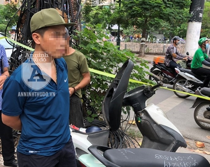 Hà Nội: Cảnh sát 141 phát hiện chiếc xe vừa bị trộm trên phố