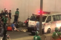 Hà Nội: Tai nạn trong đêm tại hầm Kim Liên, người đàn ông trọng thương