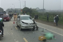 Bắt tài xế gây tai nạn liên hoàn ở Hà Nội rồi bỏ chạy