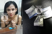 Cảnh sát 141 chặn cặp vợ chồng đi mua ma túy