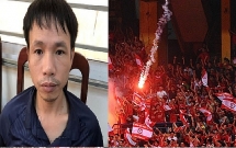 Vụ đốt pháo sáng trên SVĐ Hàng Đẫy: Khởi tố 1 đối tượng