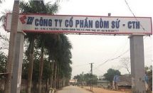 3 doi tuong do dau thai lien quan toi cong ty cp gom su thanh ha