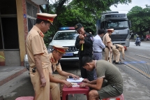 Thu 213 tỷ đồng tiền phạt trong tháng an toàn giao thông
