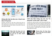 Bộ Công an mở chuyên mục “Cảnh báo tội phạm”