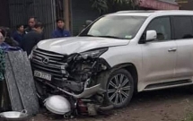 Hà Nội: Xác định danh tính tài xế và nạn nhân vụ xe Lexus 570 biển ngũ quý tông chết người