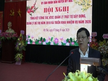 Mỹ Đức: Nhiều chuyển biến trong công tác quản lý đô thị